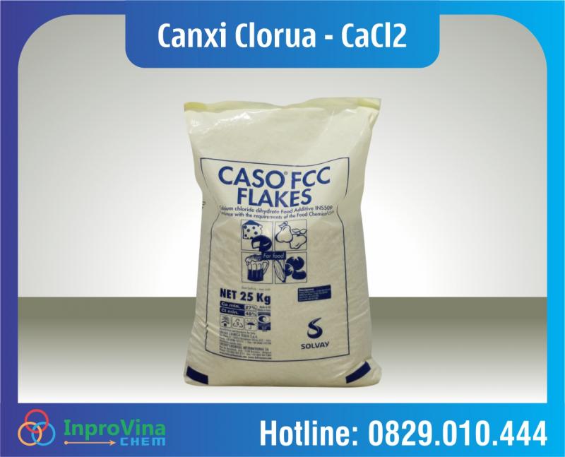 Canxi Clorua – CaCl2 Thực Phẩm