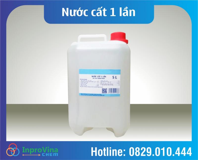 Nước cất 1 lần